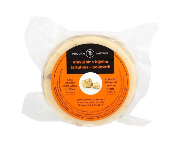 DSC_1037_00-scaled Trüffelkäse mit weißen Trüffeln | Kuhkäse (Prodan) ca. 330g – Bild 1
