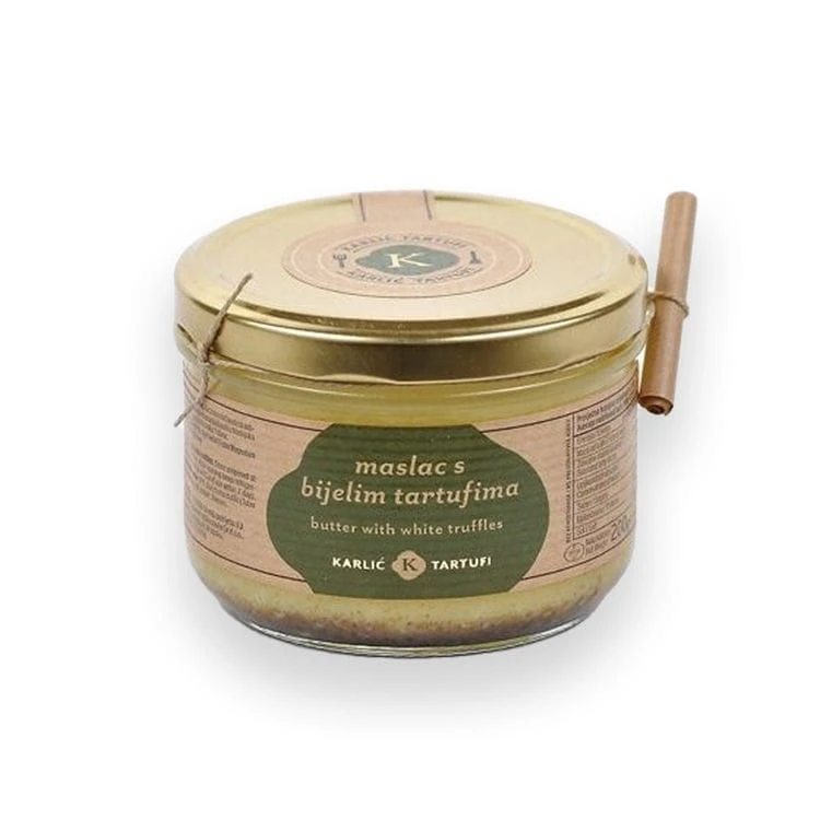 Trueffelbutter-mit-weissem-Trueffel-200g_ Trüffelbutter mit weißem Trüffel – Bild 1