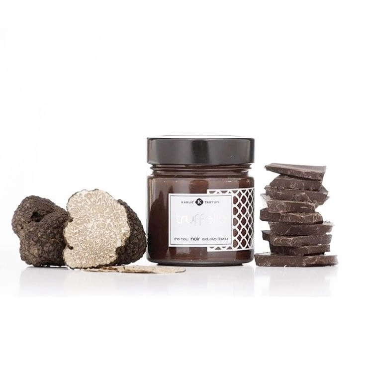 Truffella Schoko-Nusscreme mit schwarzem Trüffel – Bild 1